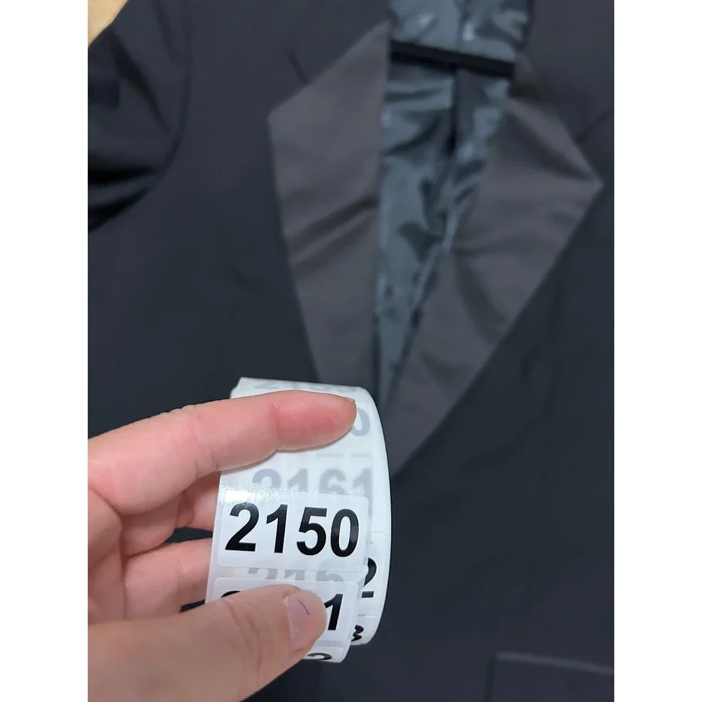 Pierre‎ Balmain Mens Black 100% Pure New Wool Tuxedo Jacket Blazer 41 Reg